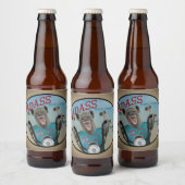 Badass Game Changer (Naam en Stijl) Bier Etiket (Flessen)