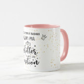 BADASS GLAM-MA - Glitter is altijd een grappige op Mok (Voorkant rechts)