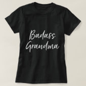 Badass Grandma Funny Grandmoeder Gifts for Nana Pu T-shirt (Design voorkant)