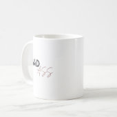 BADAss – Grappige koffiehumor | Moderne baas Koffiemok (Voorkant links)