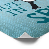 Badass Karate Pinguïn Motivatie Poster (Hoek)