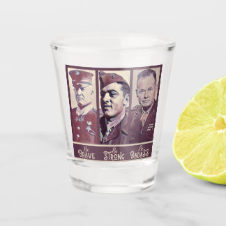 Badass Legends Shot Glass Glas