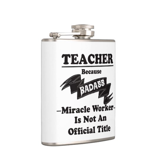 Badass-leraar Heupfles (Rechts)