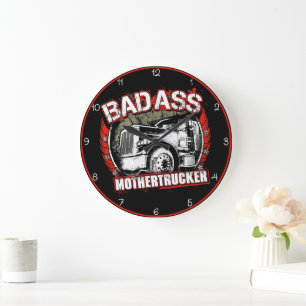Badass Mothertrucker Grote Klok