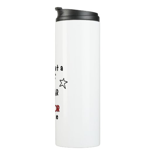 Badass, Ninja, Superstar, Pilates Instructor Thermosbeker (Geroteerd rechts)