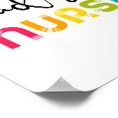 Badass Nurse Poster (Hoek)