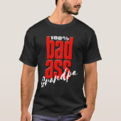 Badass Opa Uniek Grootvader Cadeau T-shirt (Voorkant)
