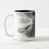 Badass papa tweekleurige koffiemok (Links)