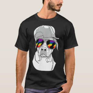 Badass Pride LGBTQ voor Lesbisch en Badass Gay T-shirt