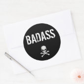 BADASS RONDE STICKER (Envelop)