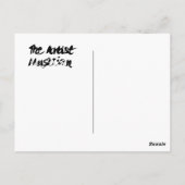 Badass Sailor Pluto Briefkaart (Achterkant)