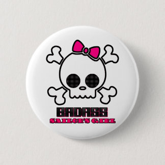 Badass Sailor's Girl Ronde Button 5,7 Cm