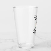 BADASS schoonzus Partners IN Wine Funny Llama Glas (Rechts)