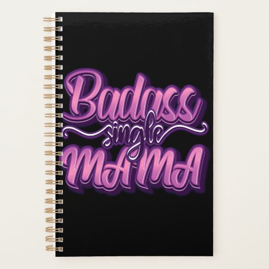 Badass Single Mama Planner (Voorkant)