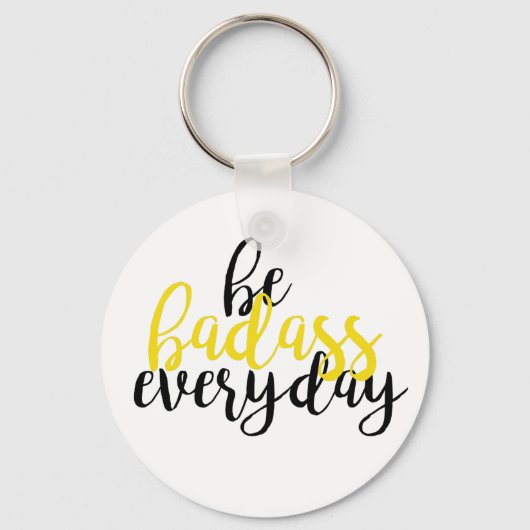Badass-sleutelhanger Sleutelhanger (Voorkant)