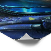 Badass sloth poster (Hoek)