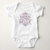 Badass Southern Bell (Banner) Romper (Voorkant)