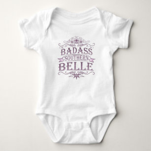 Badass Southern Bell (Banner) Romper
