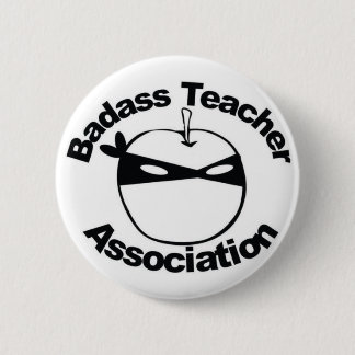 Badass Teacher Association - Ninja Apple pin Ronde Button 5,7 Cm