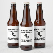 BADASS UNICORN BIER ETIKET (Flessen)