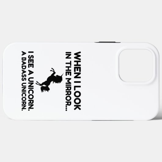 BADASS UNICORN Case-Mate iPhone CASE (Achterkant (horizontaal))