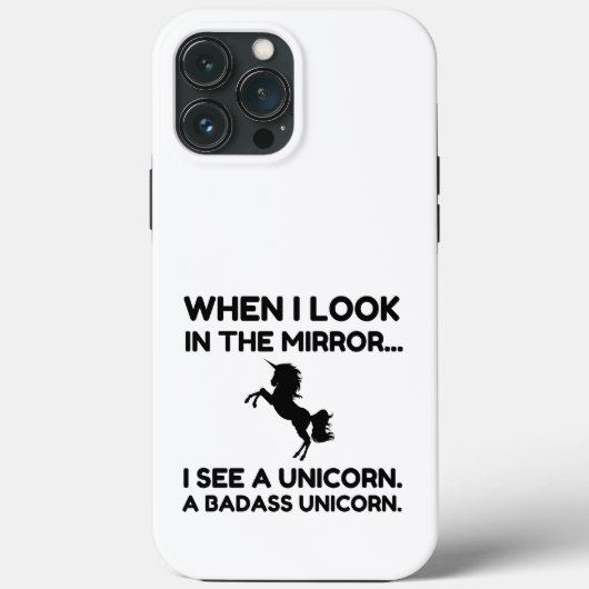 BADASS UNICORN Case-Mate iPhone CASE (Achterkant)