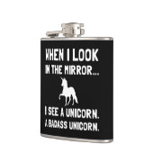 Badass Unicorn Heupfles (Links)