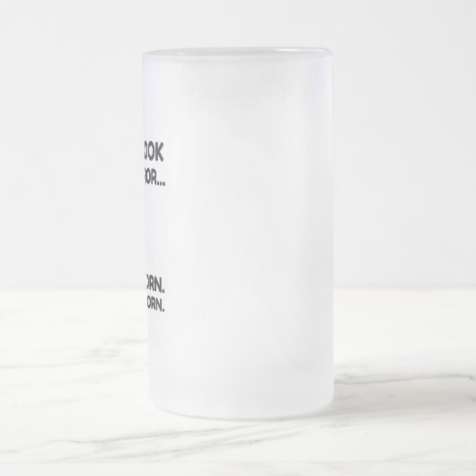 BADASS UNICORN MATGLAS BIERPUL (Center)