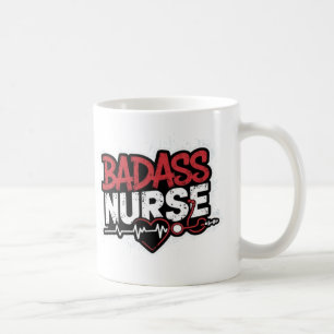 Badass-verpleegkundige Koffiemok