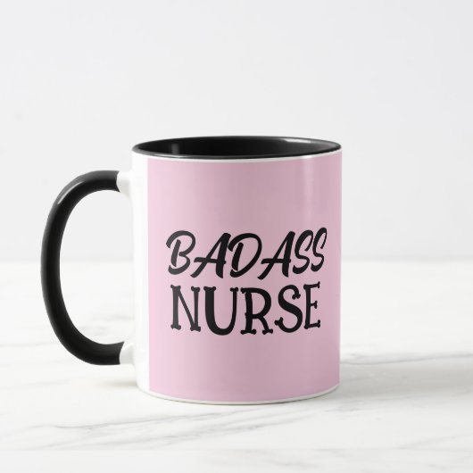 BADASS VERPLEEGSTER KOFFIE MOK (Links)