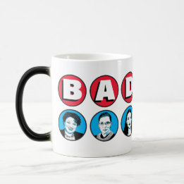 Badass-vrouwen: Stacey RBG AOC Katie Kamala Warren Magische Mok