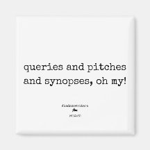 badassauteurs oh mijn! Square Magnet