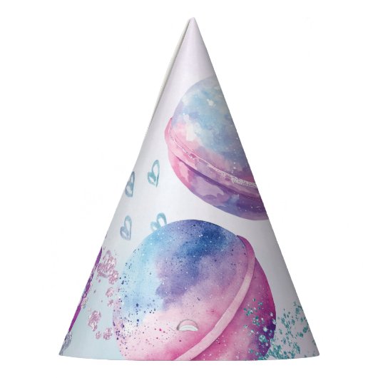 Badbom maken partij feesthoedjes (Links)