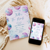 Badbom maken verjaardagsfeestje kaart