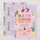 Badbom Making Crafts Verjaardagsgeur Kaart (Voorkant / Achterkant)