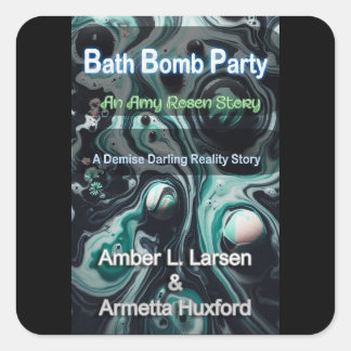 Badbomfeest Cover Vierkante Sticker