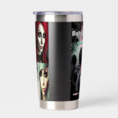 badbomfeest geïsoleerde drinkbeker (Rechts)