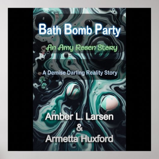 Badbomfeest verpakking poster (Voorkant)