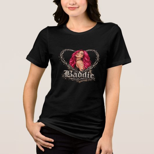 Baddie Aesthetic Women's T-Shirt  (Voorkant)