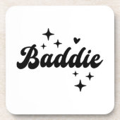 Baddie Bier Onderzetter (Voorkant)
