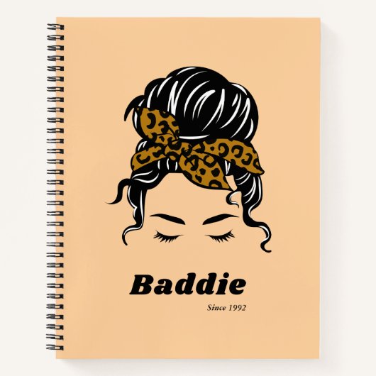 Baddie Notitieboek (Voorkant)