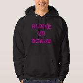 Baddie On Board Graphic Hoodie (Voorkant)