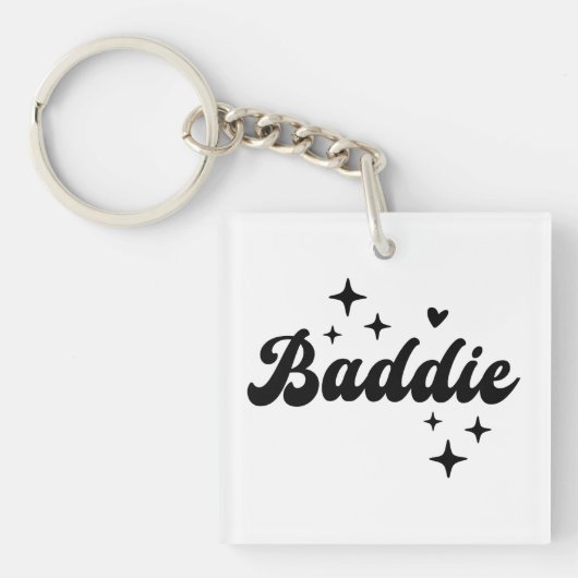 Baddie Sleutelhanger (voorkant)