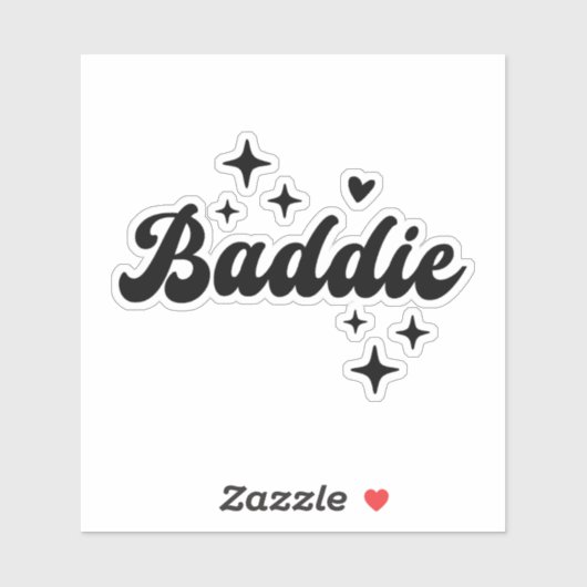 Baddie Sticker (Vel)