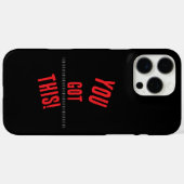 Baddie vibes Case-Mate iPhone case (Achterkant (horizontaal))