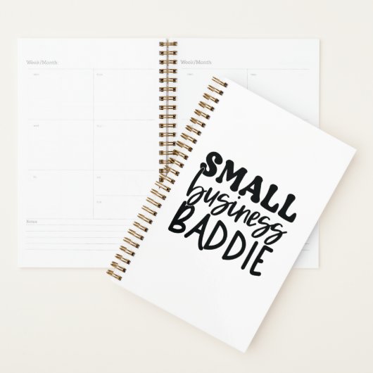 Baddie voor kleine bedrijven planner (Display)