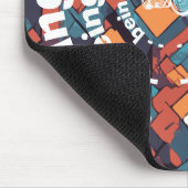 Baddy Daddy Chopper, geometrisch rebellenontwerp Muismat (Hoek)