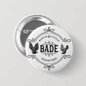 BADE Button Pin (Voorkant /achterkant)