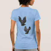 BADE (Donker) Bella Canvas Fine Jersey T-Shirt (Achterkant)