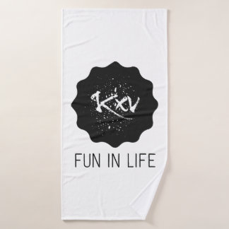 Badehandtuch Fun in Life  Badhanddoek